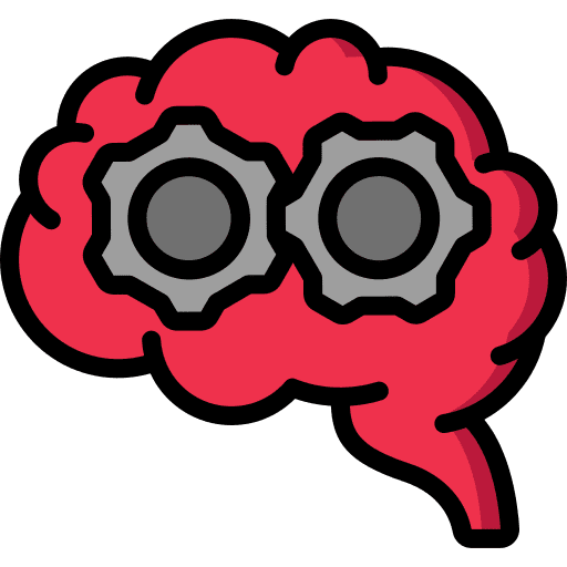Brain artificial intelligence robotics ai icon Brain artificial intelligence robotics ai icon