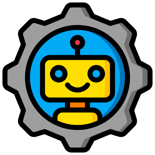 Gear gear technology robot icon Gear gear technology robot icon