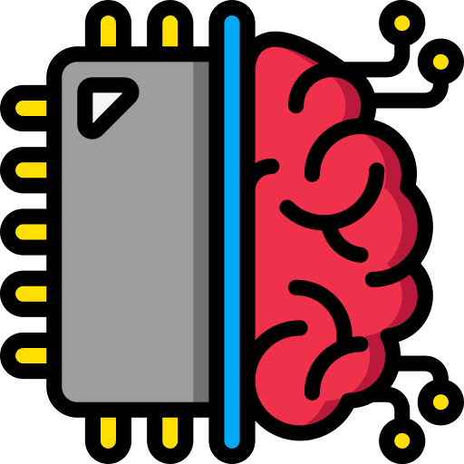 Cpu brain cpu automation icon Cpu brain cpu automation icon