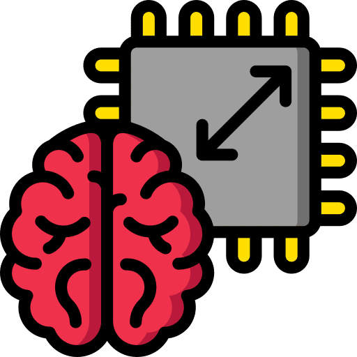 Cpu brain futuristic cpu icon Cpu brain futuristic cpu icon