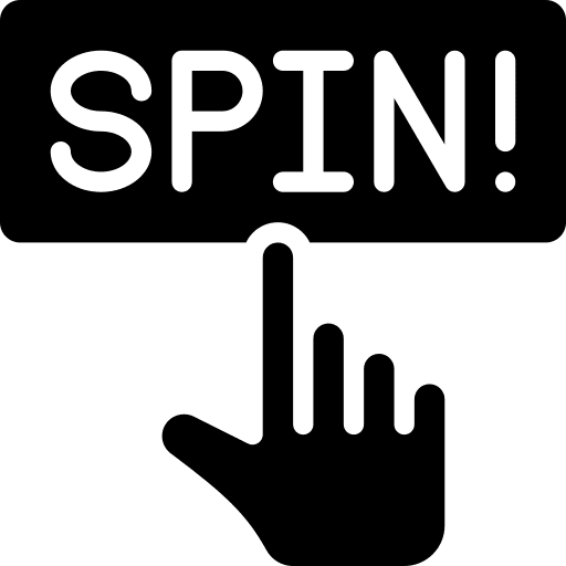 Spin hand gesture hand spinning icon