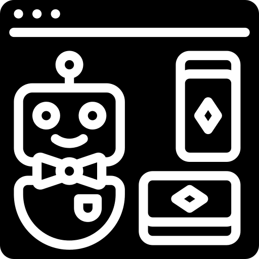 Online gambling entertainment dealer card icon