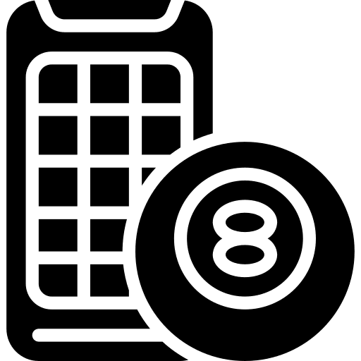 Bingo game entertainment bet icon