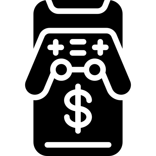 Gaming play gaming betting icon