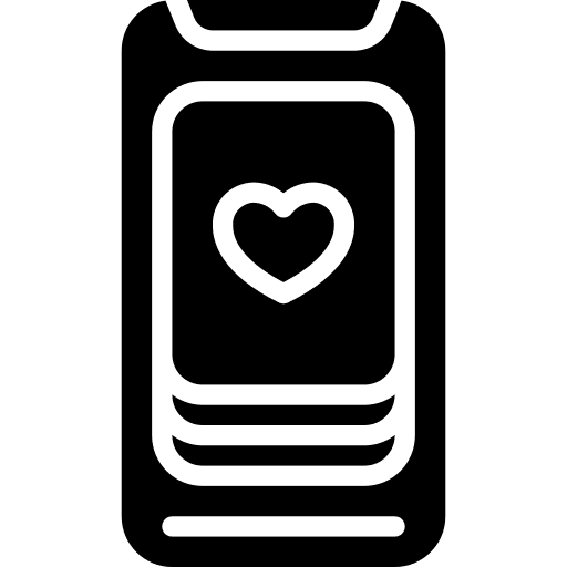 Online gambling casino gaming black jack icon