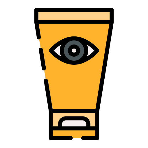 Eye cream cosmetics treatment beauty icon Eye cream cosmetics treatment beauty icon