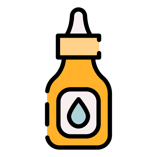 Serum wellness essential oil massage icon Serum wellness essential oil massage icon