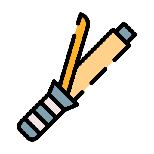 Curling iron curling iron electronics beauty salon icon Curling iron curling iron electronics beauty salon icon
