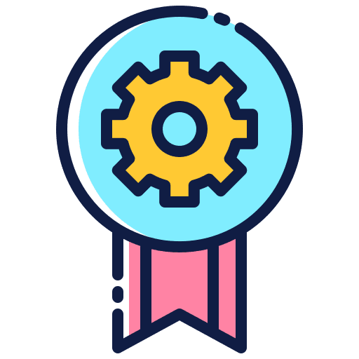 Badge setting quality sports and competition icon Badge setting quality sports and competition icon