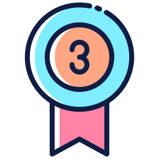 Medal winner sports and competition medal icon