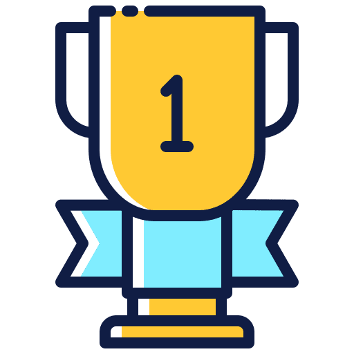 Trophy trophy award number one icon Trophy trophy award number one icon