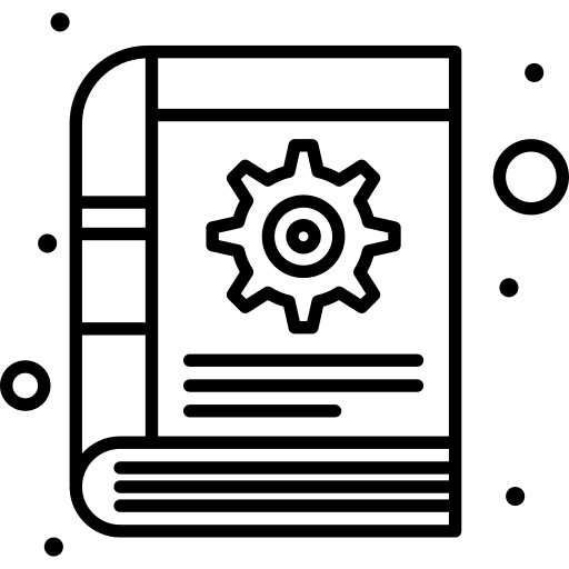 Book guide education mechanic icon