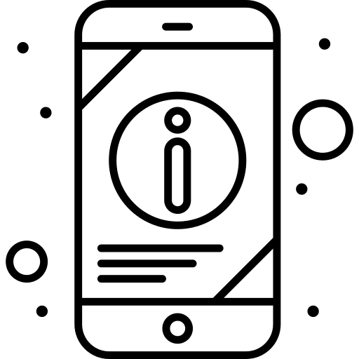 Information info ui mobile icon