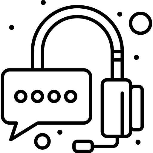 Operating operating call call center agent icon