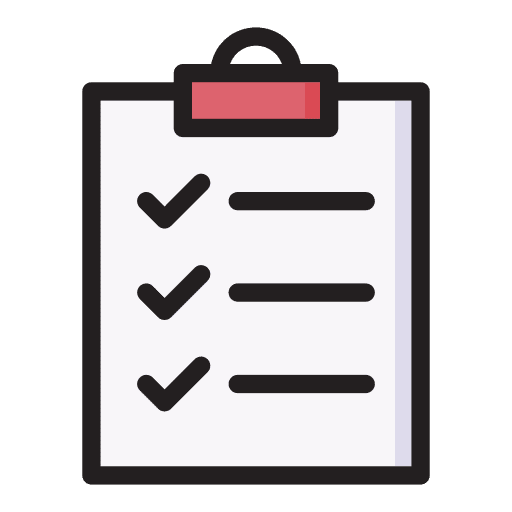 Checklist planning checklist protocol icon Checklist planning checklist protocol icon