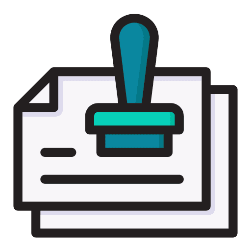 File file check approval icon File file check approval icon