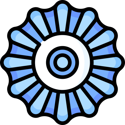 Rosette recognition lace rosette icon