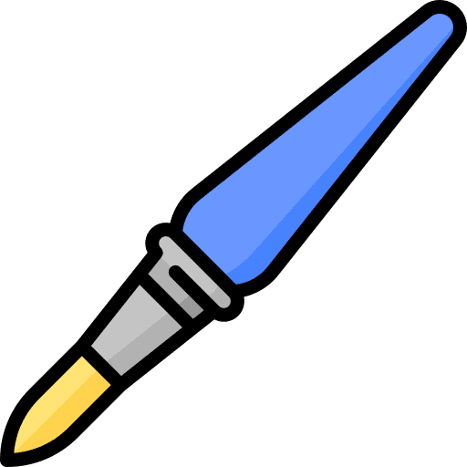 Brush brush art and design artist icon Brush brush art and design artist icon
