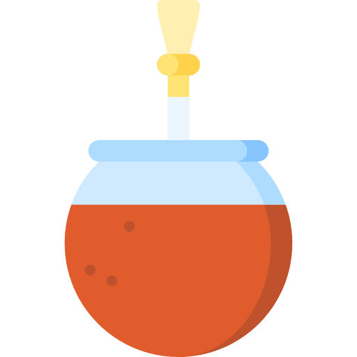 Mate argentina food and restaurant hot drink icon