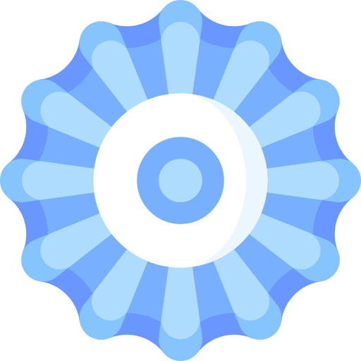 Rosette badge recognition argentina icon