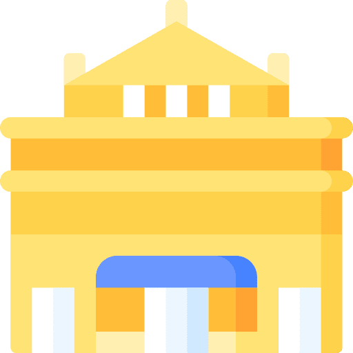 Theater buenos aires colon building icon