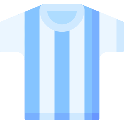 Soccer jersey sports argentina football jersey icon Soccer jersey sports argentina football jersey icon
