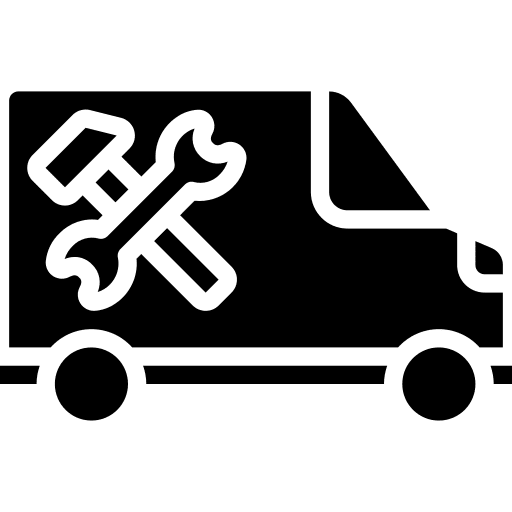 Van van transportation vehicle icon