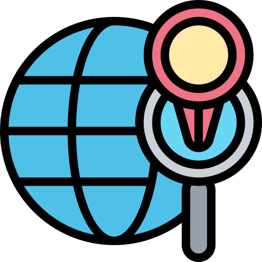 Searching search location maps and location icon Searching search location maps and location icon