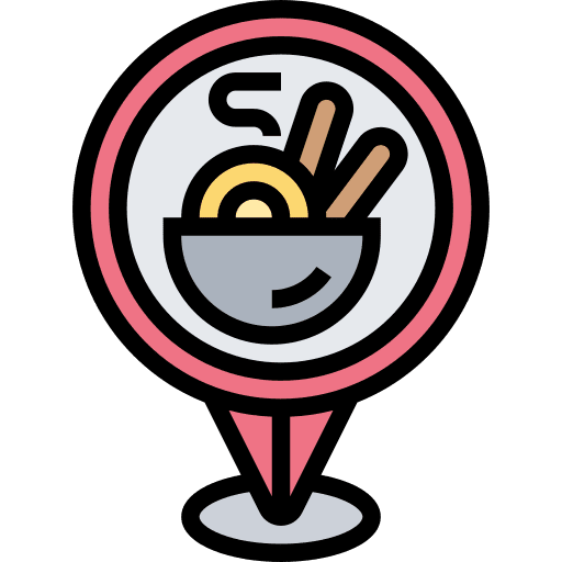 Restaurant map location restaurant pin icon Restaurant map location restaurant pin icon