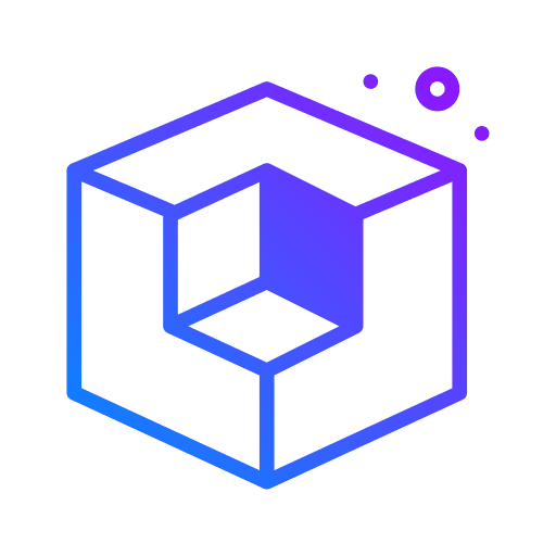 Cube perspective shapes geometric icon Cube perspective shapes geometric icon