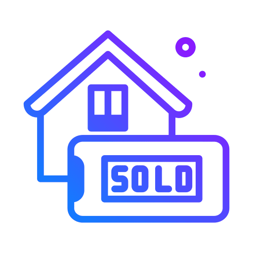 Sold information sold home icon Sold information sold home icon
