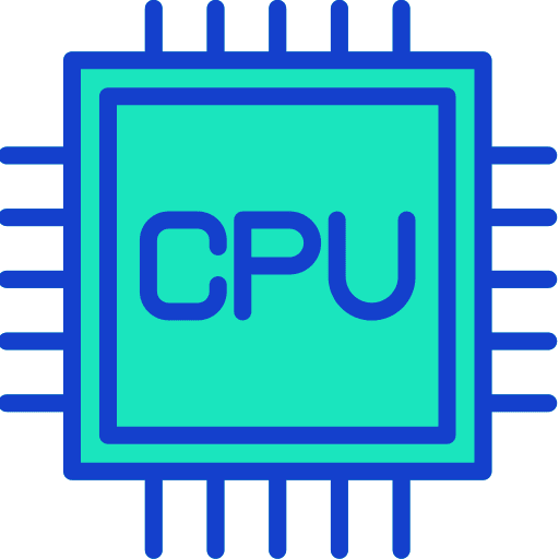 Cpu chip ram cpu icon