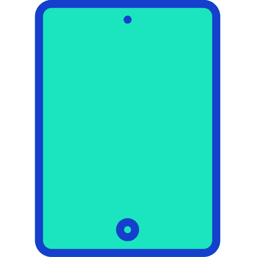 Tablet gadget touch screen tablet icon