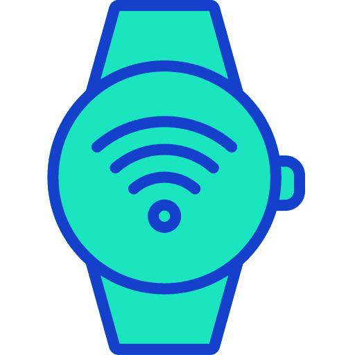Smartwatch accessory electronics wristwatch icon