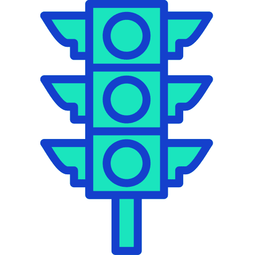 Traffic light stop light traffic light transportation icon