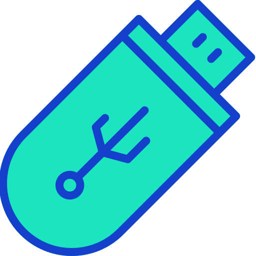 Usb drive usb storage data icon