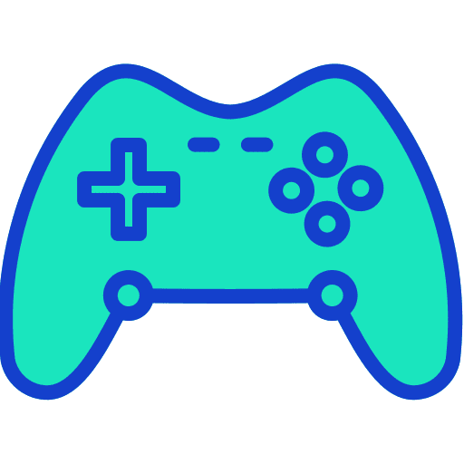 Joystick gamepad game controller hobbies and free time icon