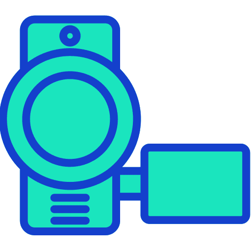 Recorder movie electronics recorder icon