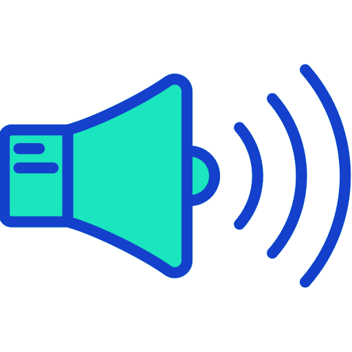 Speaker interface multimedia option audio icon