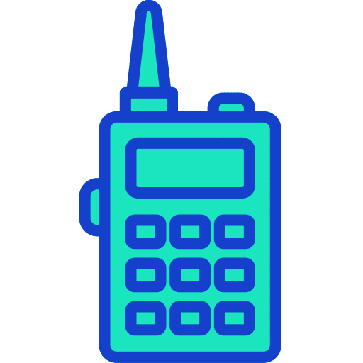 Walkie talkie communications walkie talkie electronics icon