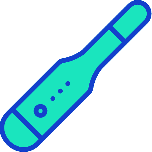 Thermometer mercury healthcare and medical sick icon