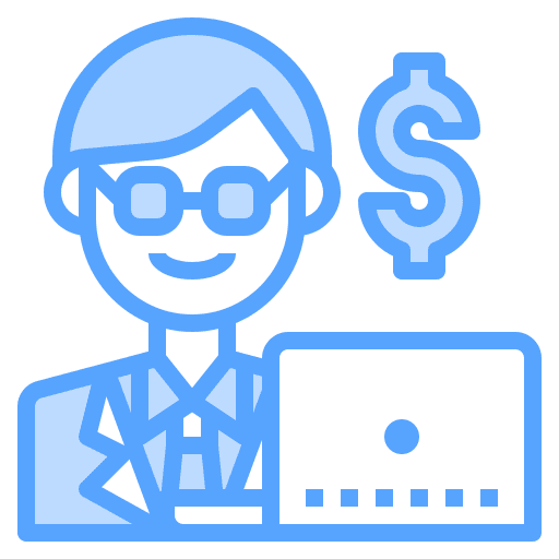 Account account accounting man icon