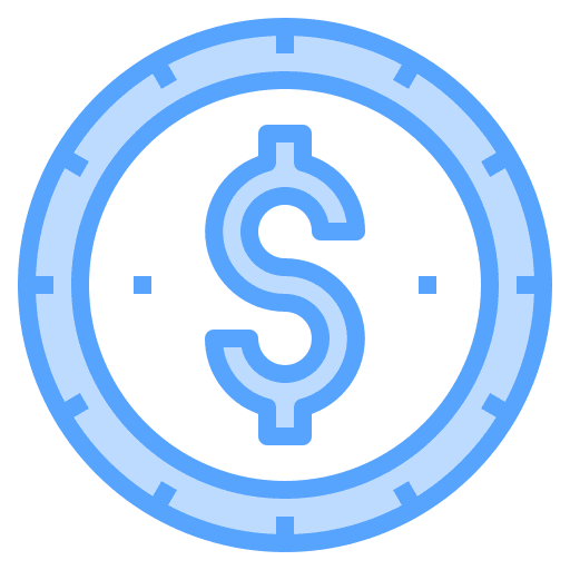 Dollar coin dollar coin business cultures icon