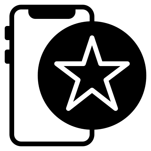 Favorite app mobile phone favorite icon