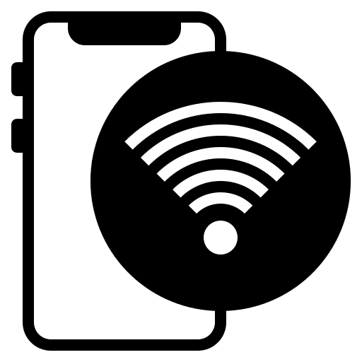 Wifi wifi cellphone wireless connectivity icon