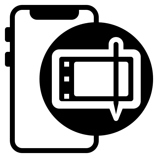Drawing device mobile phone draw icon Drawing device mobile phone draw icon