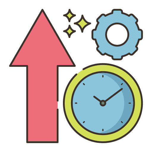 Productivity high productivity product icon