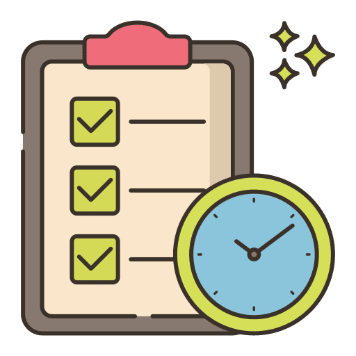 Tasks tick tasks checking icon