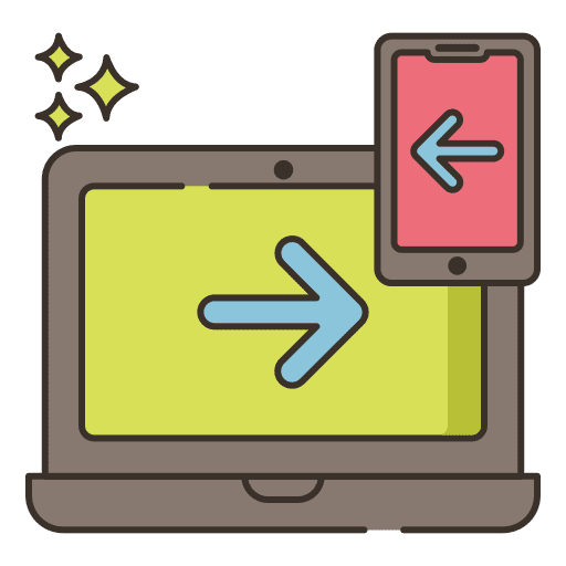 Backup sync organization synchronization icon