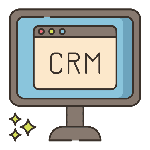 Crm time and date crm collaboration icon